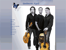 Tablet Screenshot of guitarraazul.net